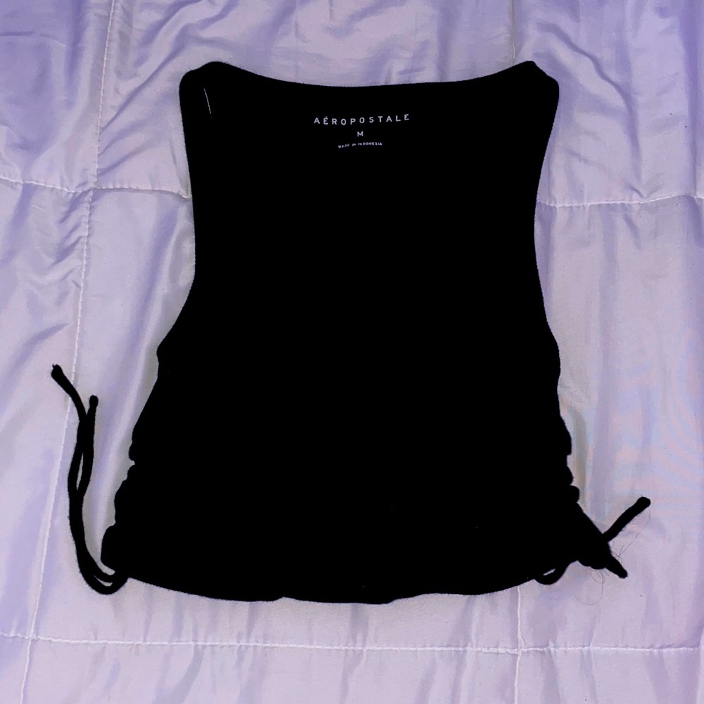 Aeropostale, Medium, Black, Cinched on the sides